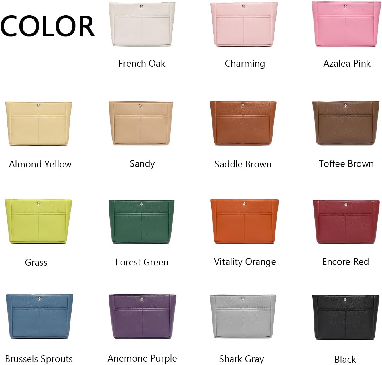 YONEBN waterproof Storage Bag Lightweight Large Capacity nylon Bag Inner Bag Handbag Organizer - Image 3