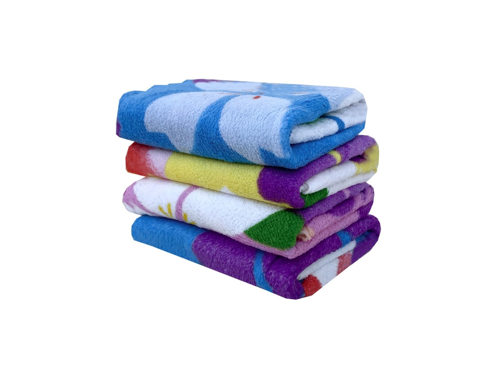 Microfiber Handkerchief for Women Girls & Kids | Soft Absorbent Reusable Daily Use Hanky | Leaf Print Multicolor | Gentle on Skin | 25 x 25 cm | Pack of 6-image-19
