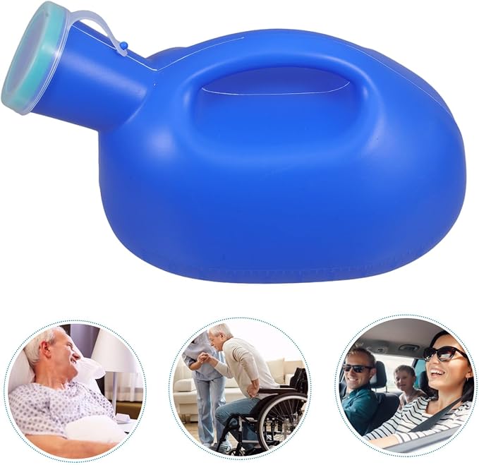 Orinal portátil para hombre con tapa SECFOU miniatura 9
