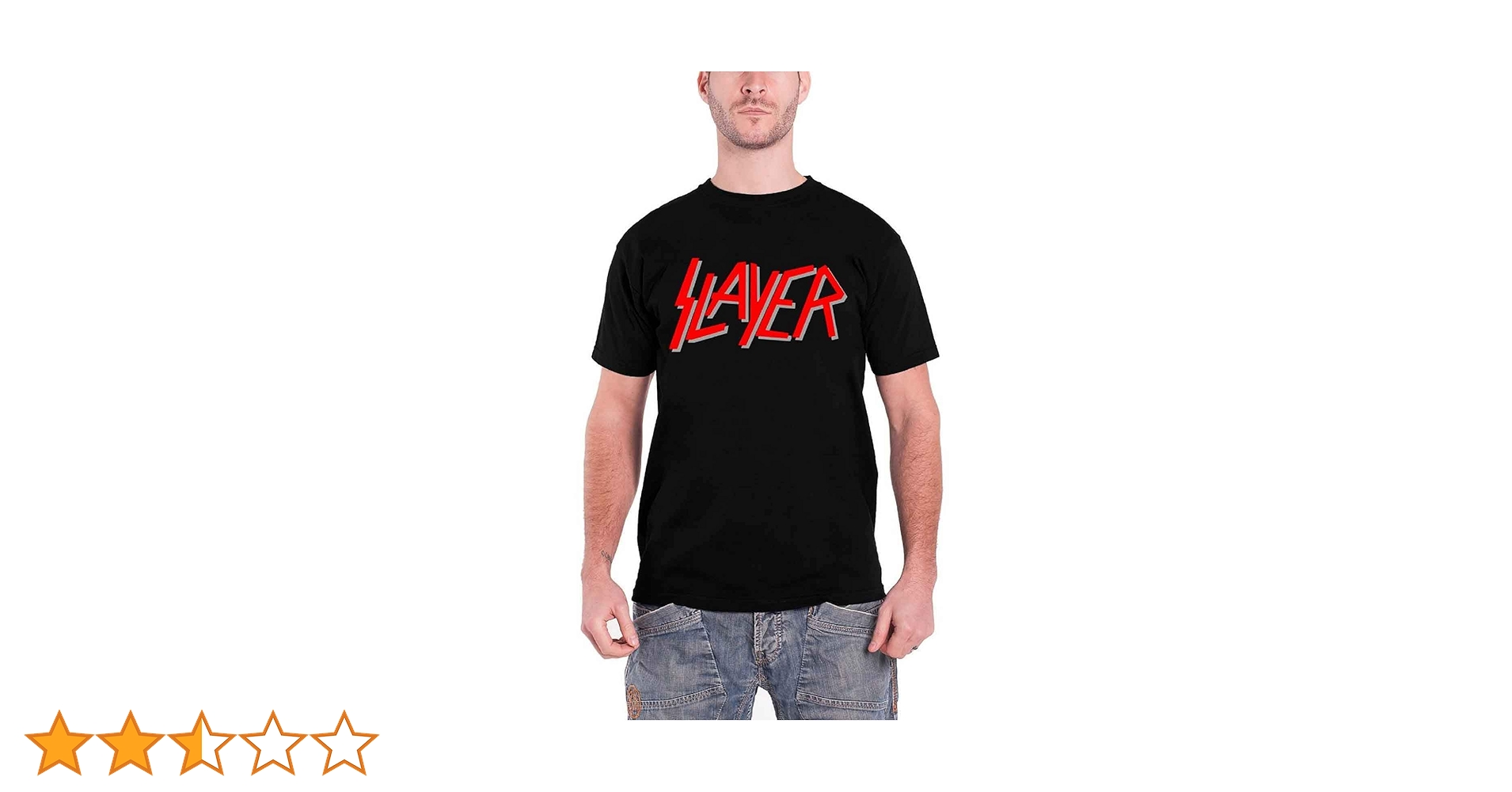 Amazon | [Slayer] スレイヤー Tシャツ レッド Band Logo バンド