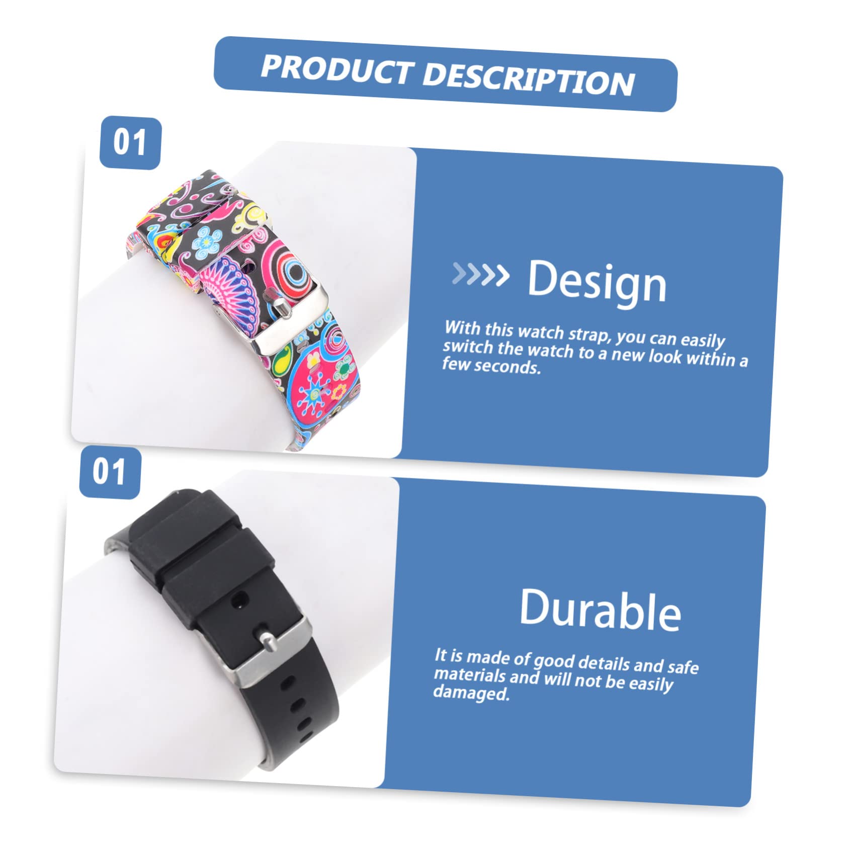 Housoutil Lot De 4 Bracelets Élégants En Silicone Pour Montre Connectée Venu2/venu2s À Ajustement Rapide 3 Pièces X 4