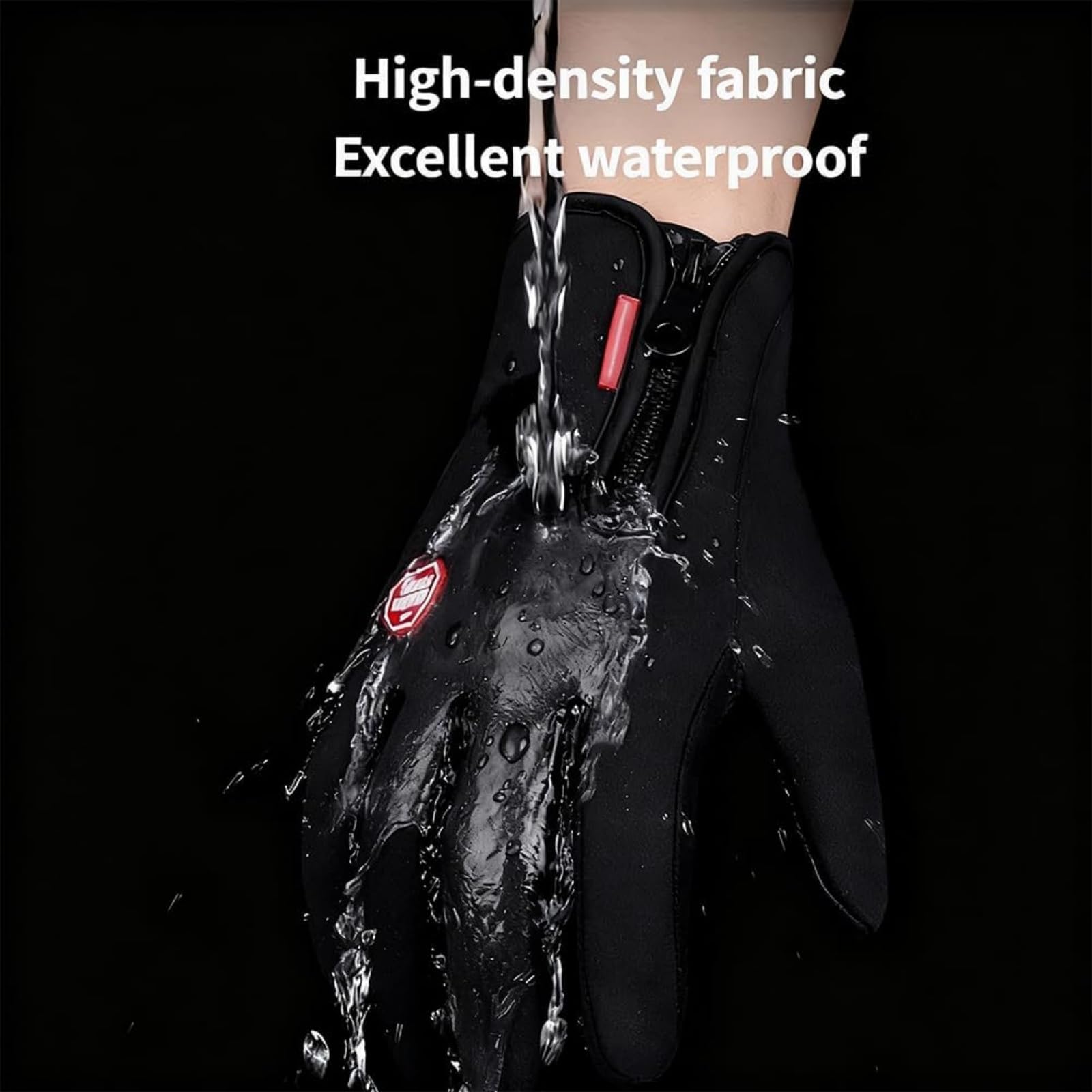 Velura Winter Gloves, Thermal Touch Screen Windproof Glove, Ultimate Waterproof & Windproof Thermal Gloves - 4