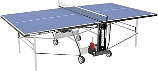 DONIC Outdoor Roller 800 – 5 Placa de Tenis de Mesa, Gris Claro de Negro de Color Azul, One Size