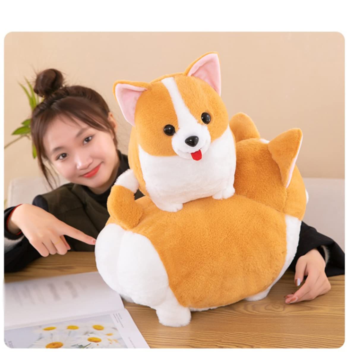 Amazon｜[LSDZW] 抱き枕 ぬいぐるみ 45cm 特大 大きい かわいい