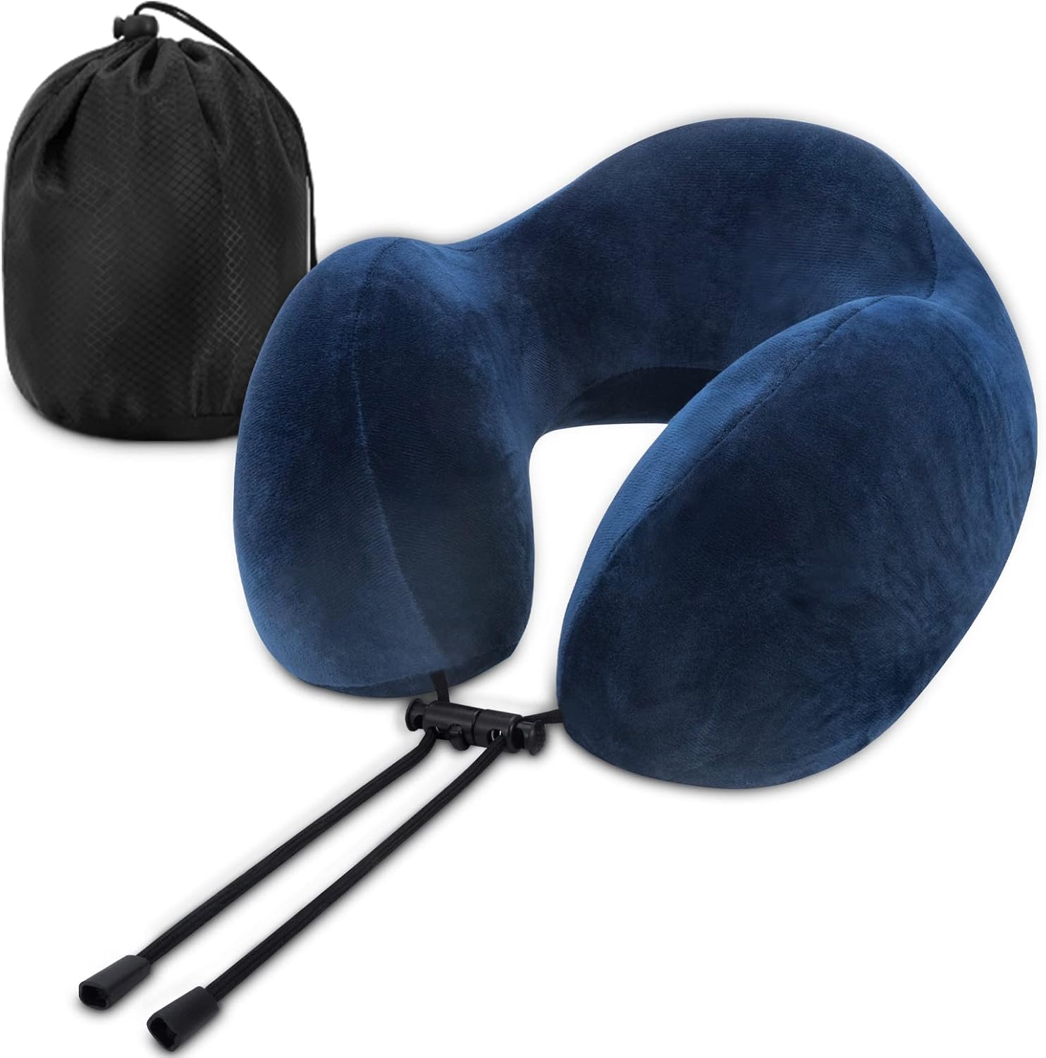 Cloudgree Travel Pillow, Best Memory Foam Neck Pillow Airplane Pillow with Storage Bag Lightweight Traveling Pillow for Sleeping Rest on Airplane, Car, Train and at Office and Home Use (Blue) Cloudgree Travel Pillow, Best Memory Foam Neck Pillow Airplane Pillow with Storage Bag Lightweight Traveling Pillow for Sleeping Rest on Airplane, Car, Train and at Office and Home Use (Blue)