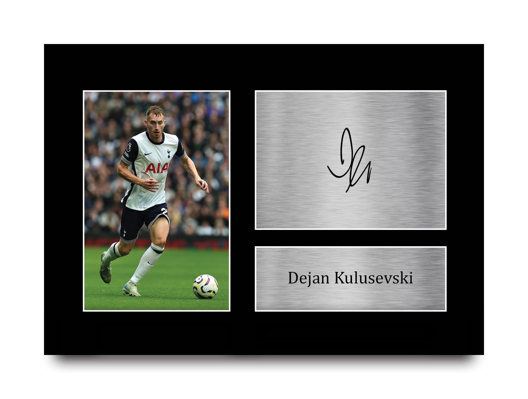 HWC Trading A4 Dejan Kulusevski Gifts Printed Signed Autograph Picture for Football Fans and Supporters