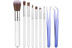 Wilton Cake Decorating Brushes Kit with Stainless Steel Tweezers