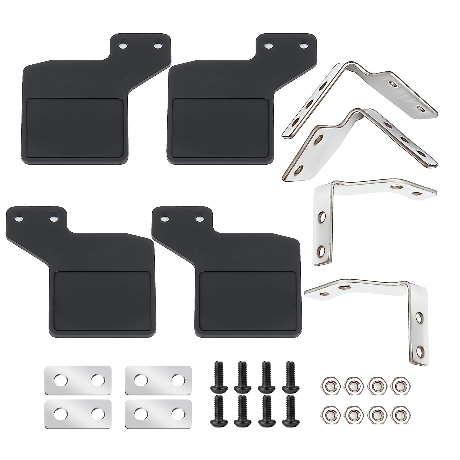 AXspeed for TRX4M Fender Flares, Front Rear Fender Flares Mud Guard for 1/18 TRX4-M Defender RC Crawler Upgrade