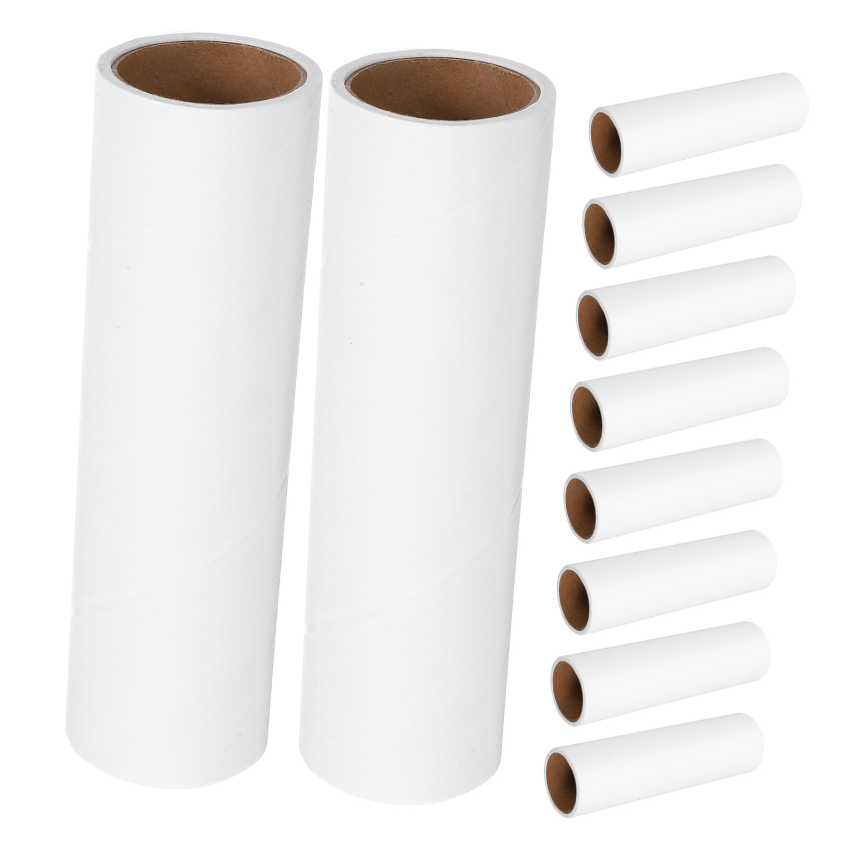 Nachfüllpackungen für Fusselrollen 10 Rollen Papier Weiß