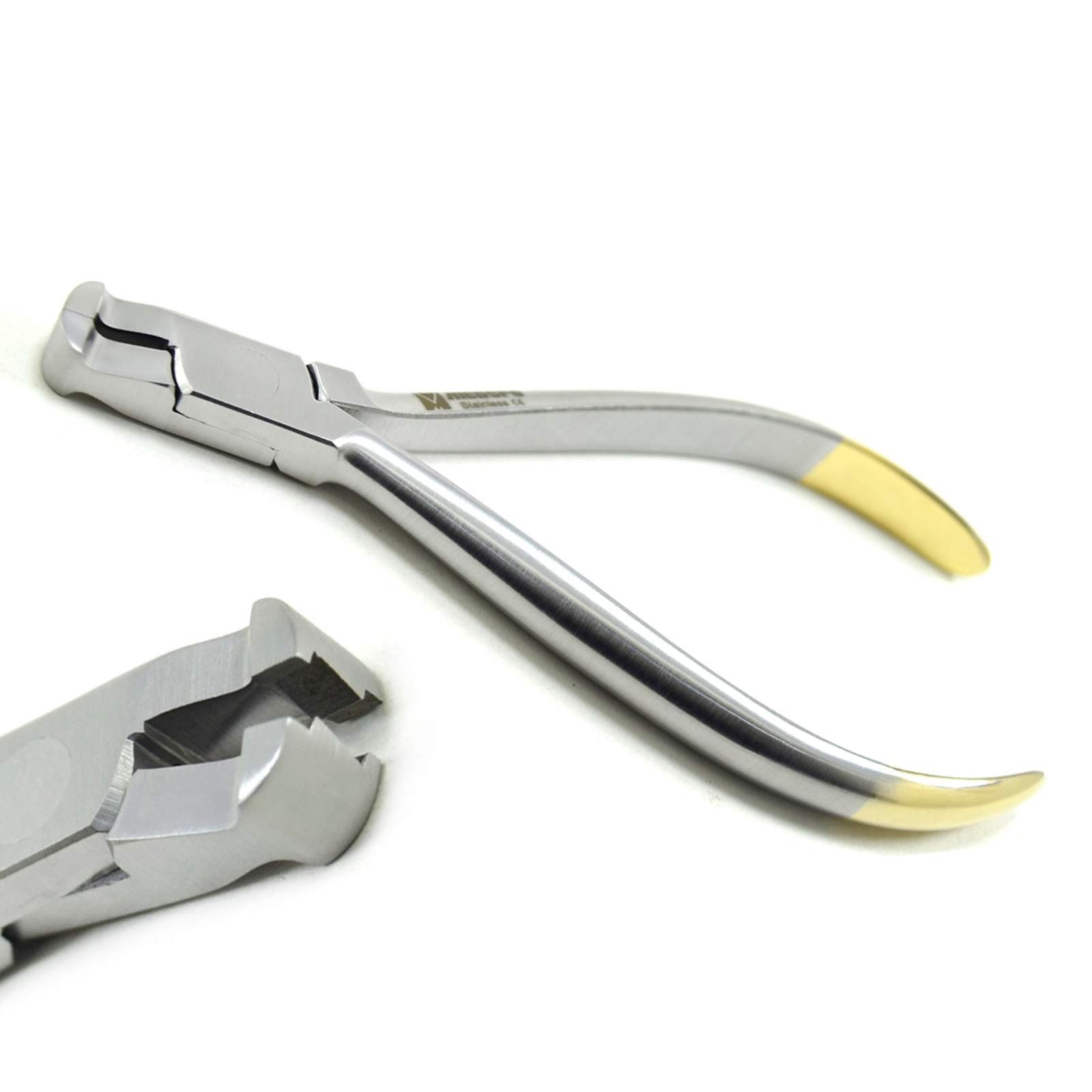Professional Dental Pliers | Orthodontic Braces Wire Bending Loop Forming Pliers | Bracket Remover | Band Arch Wire Cutters (Z-Bend)