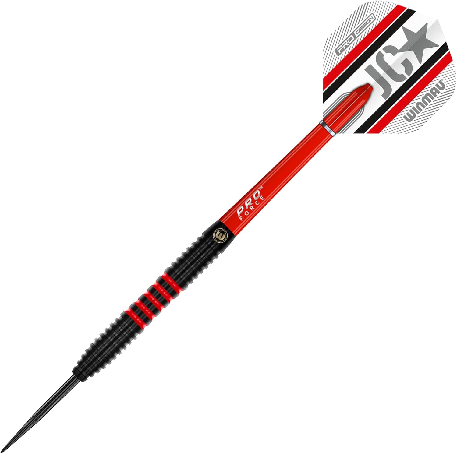 Winmau Joe Cullen The Rockstar Professional Tungsten Darts Set with Flights and Stems (Shafts)