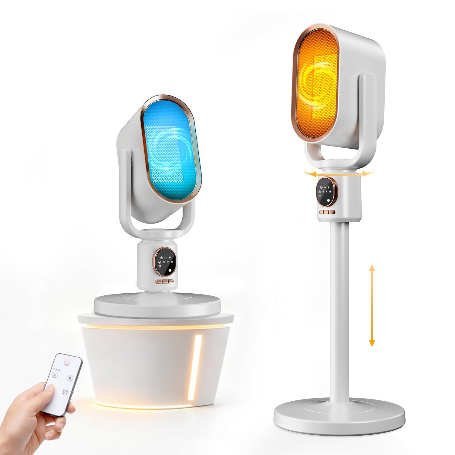 Amazon | セラミックヒーター 冷暖兼用【2025年新モデル】AIスマート