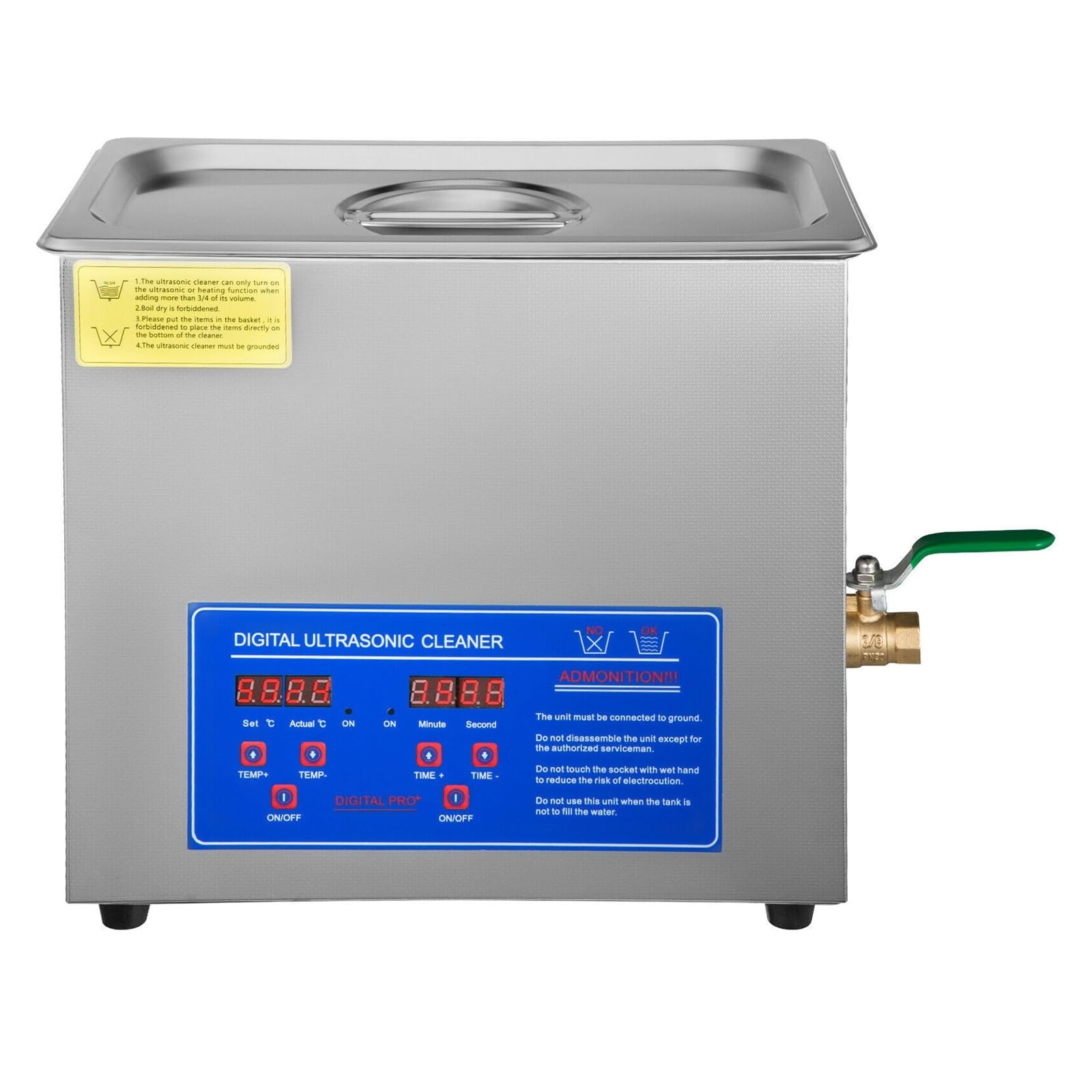 Środek do czyszczenia biżuterii, Urządzenie Do Czyszczenia Ultradźwiękowego 6L Biżuteria 200W Sprzęt Przemysłowy Ze Stali Nierdzewnej Mosiężne Okulary na element