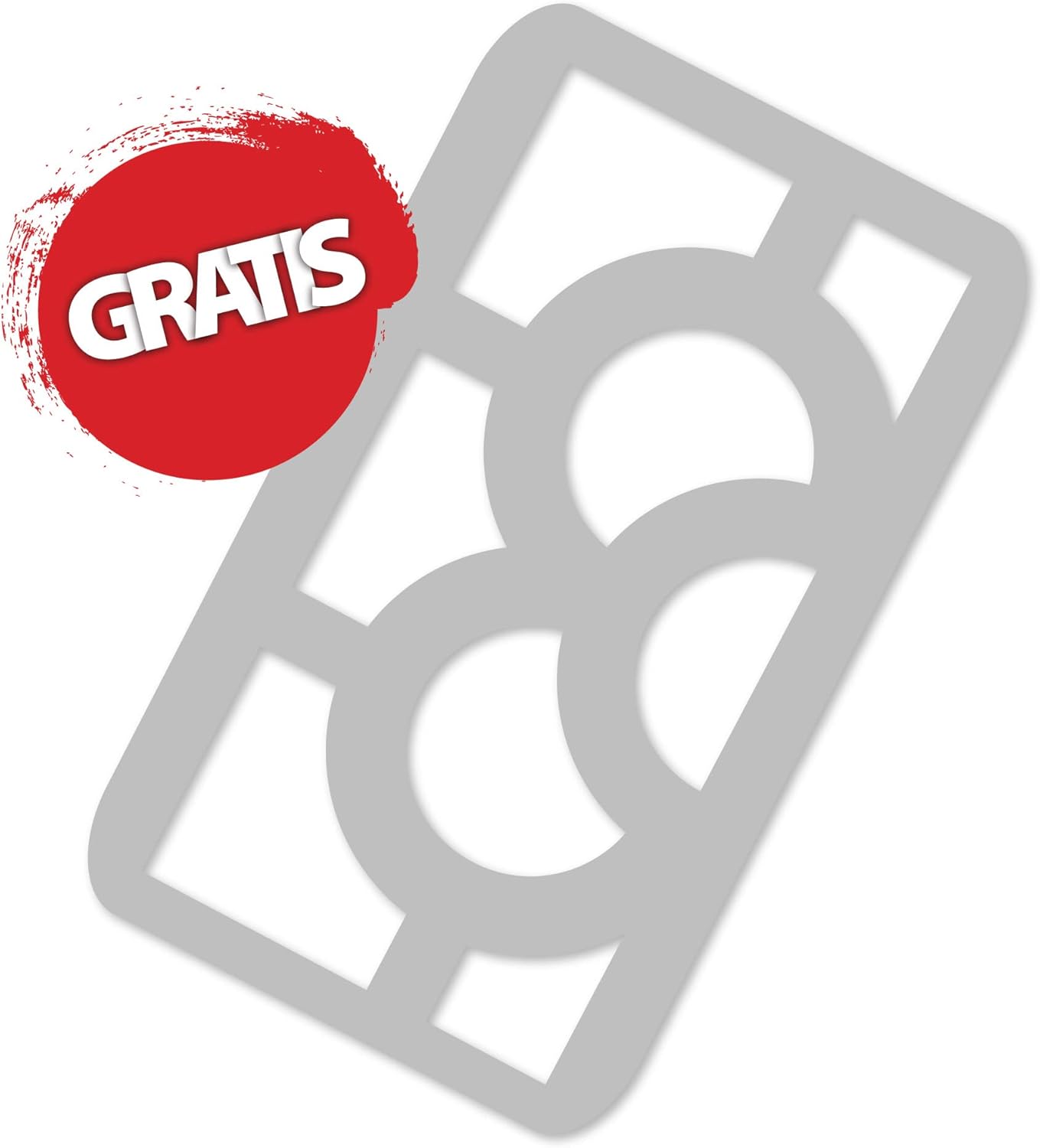 NAKLEO Tile Painting Stencil 23,6”x23,6”, Ravenna Jetel Floral Ornament, Plastic Reusable Large Template, Home Decor Craft DIY, Floor Concrete Patio Wall - Terracotta