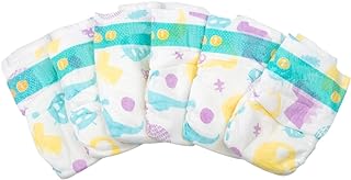 6-Piece Pack Reborn Baby Dolls Diapers for 17-22 inch Reborn Doll Newborn