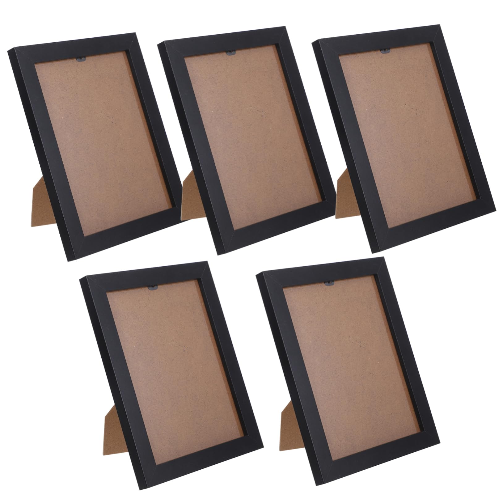 Cadre photo pour table et bureau MAGICLULU lot de 5 pièces