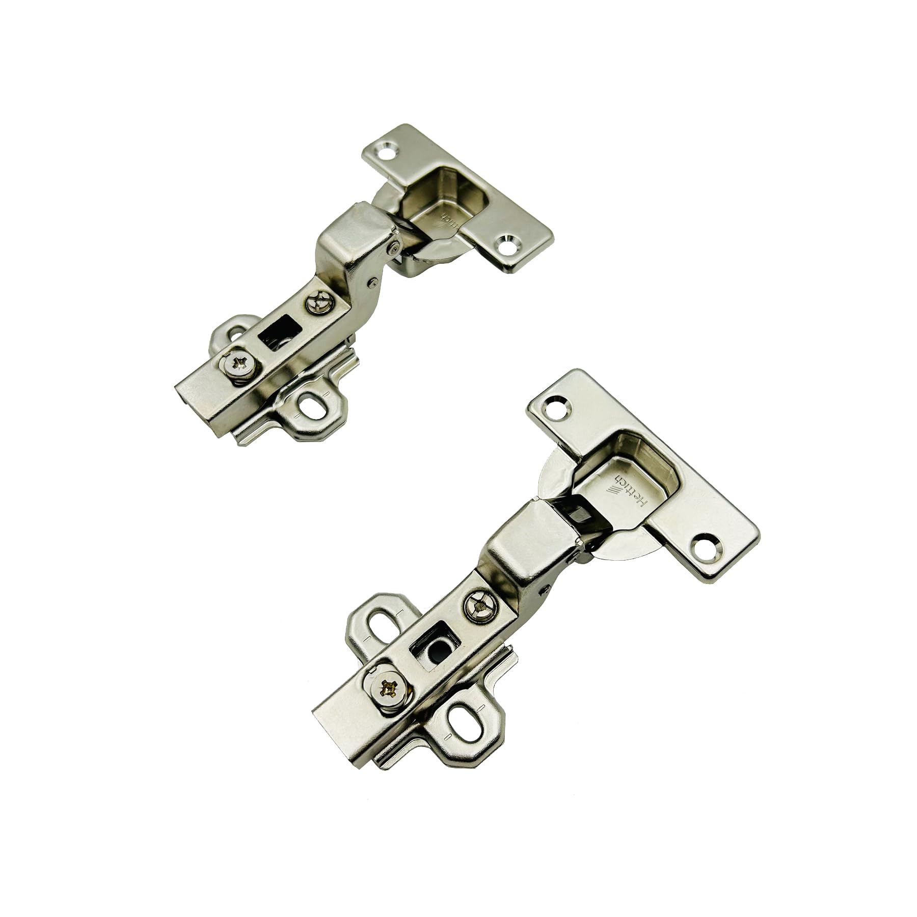 Hettich 110 Degree Standard Hinge For Kitchen Cabinet Cupboard Wardrobe Door - Inset Application - Pack Of 2