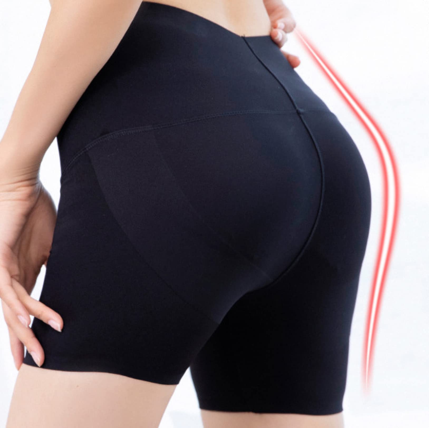Nylon/elastan/poliester Butt Lifter Shapewear dla kobiet – wyszczuplające i wygodne baterie domowe