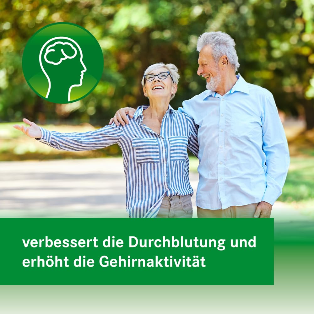 GINKGOVITAL Heumann 120 mg Filmtabletten, Ginkgo-biloba, 120 St. | Trockenextrakt aus Ginkgo-biloba-Blättern, stärkt Gedächtnis & Konzentration, verbessert die Durchblutung*