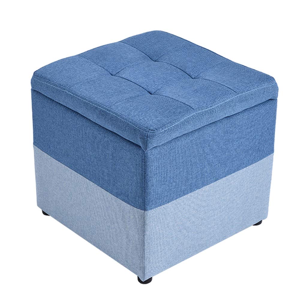 Pouf repose-pieds rembourré pour un salon cosy et une entrée parfaitement ordonnée