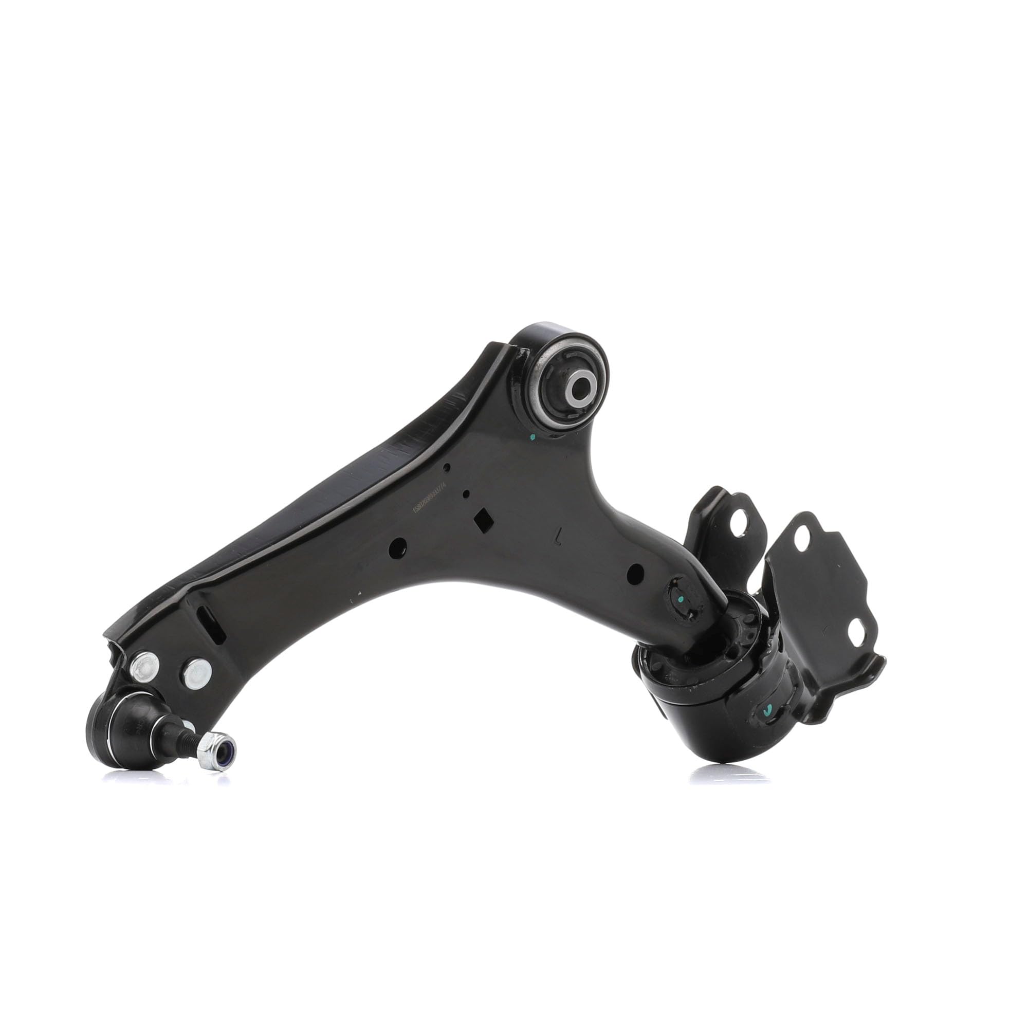 RIDEX 772S0542 Kit Kit de brazos de suspensión Delantero Izquierda Delantero Derecha Delantero con rótula de suspensión/carga con apoyo de caucho con tuerca Compatible con FORD MONDEO IV Turnier BA7