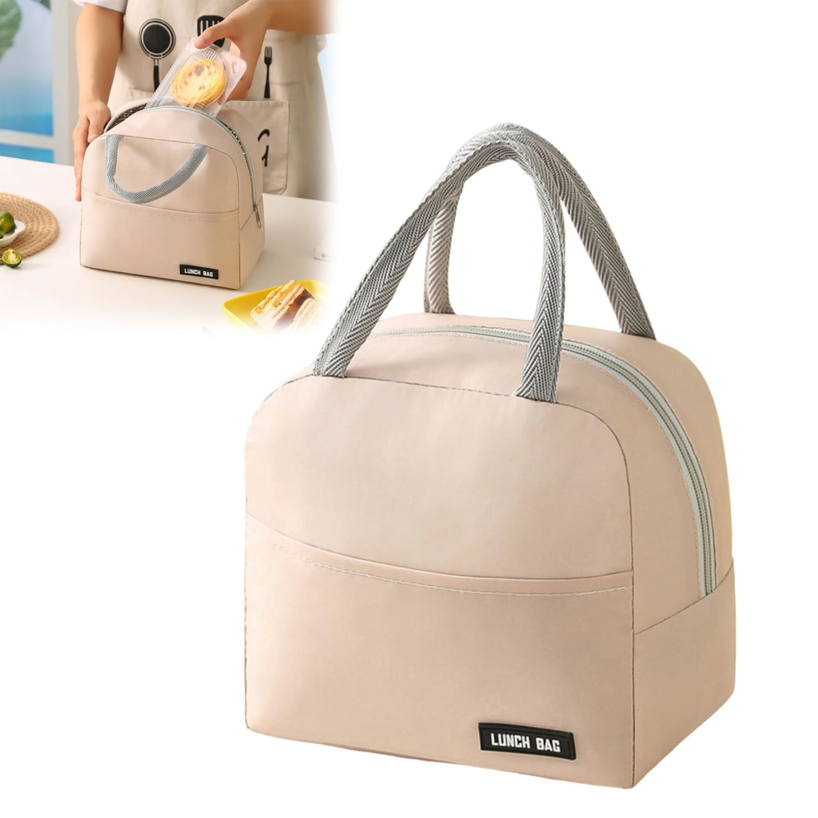 Lunch Bag Lunch Box for Women Men Insulated Reusable Large Lunch Tote Bags Adult Leakproof Lunch Box Large