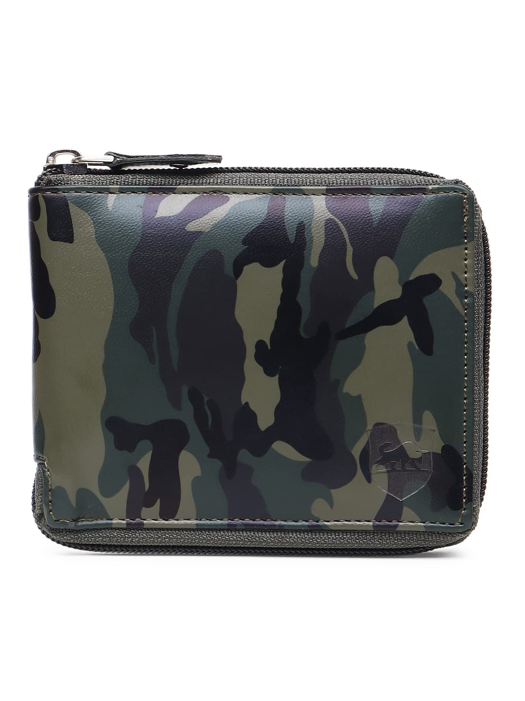 Men Casual, Ethnic, Evening/Party, Formal, Travel, Trendy Multicolor Artificial Leather Wallet (4 Card Slots) (SM_Bull_S Army_Round Chain)_266-picture-38
