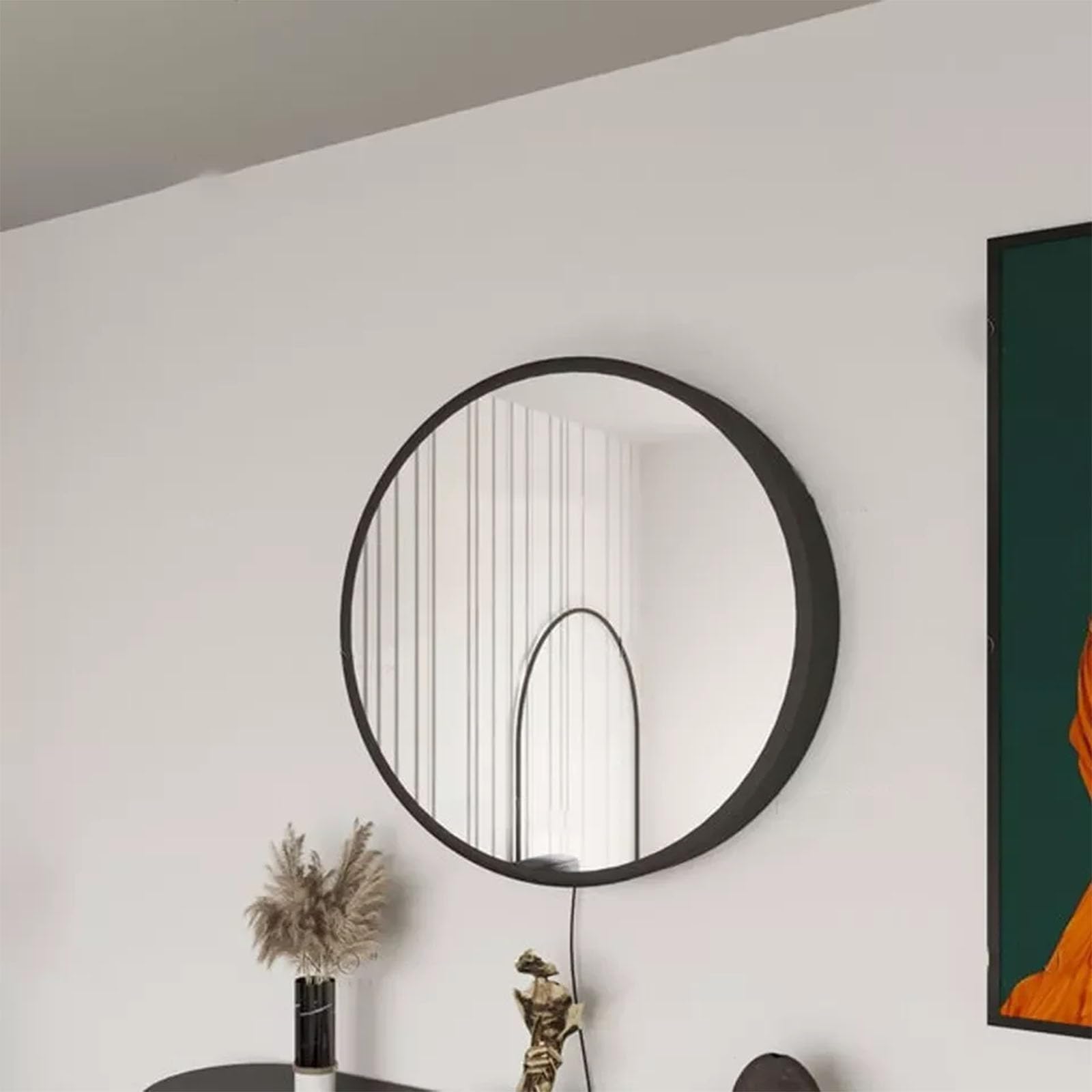 Lustrzane oświetlenie tunelowe LED Infinity światło lustrzane z pilotem, geometryczna zmiana koloru RGB, na imprezę domową Bar Gaming Decor (30CM)