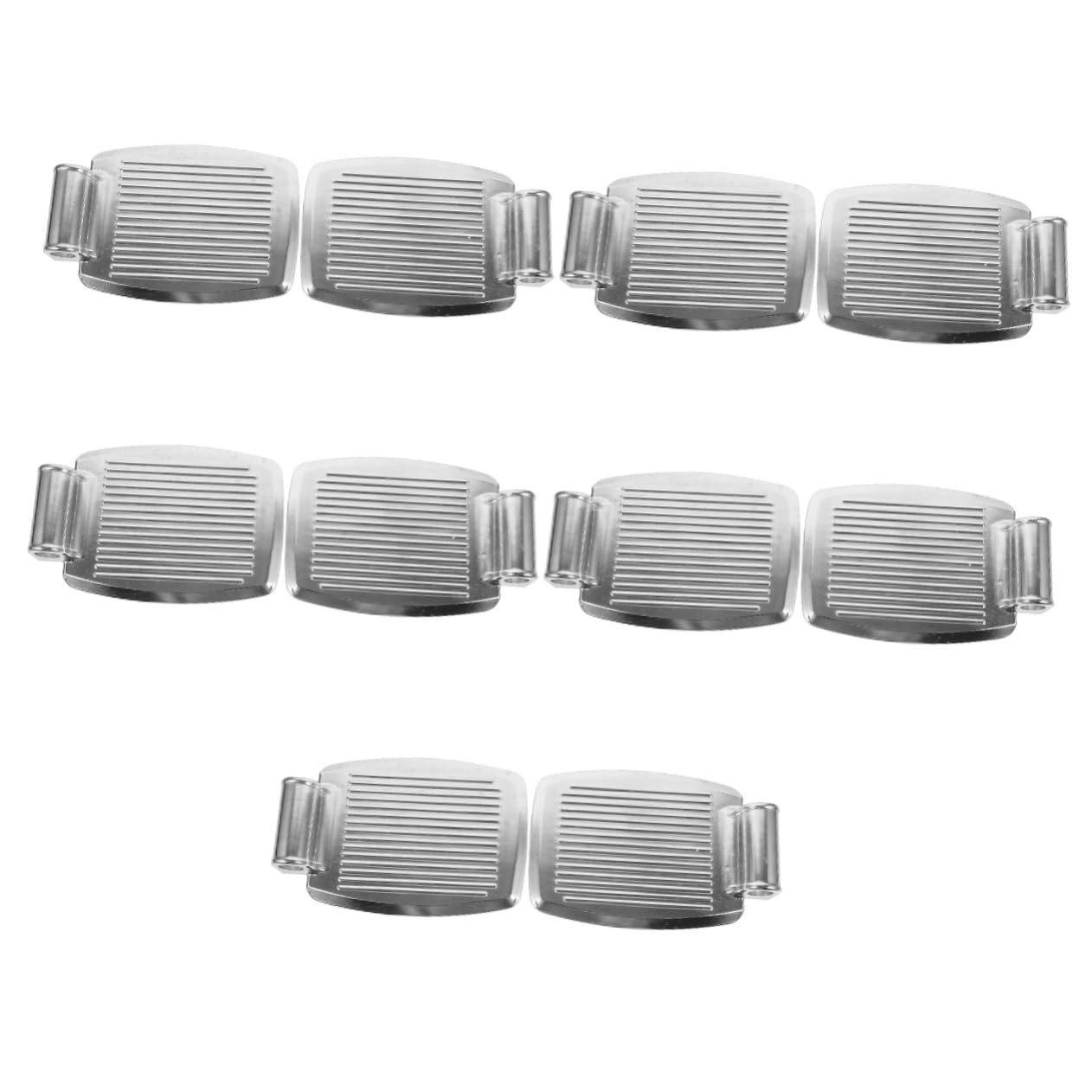 FOMIYES 5 Pares Pedal De Silla De Ruedas Reposapiés Elevable Para Silla De Ruedas Pedales Para Sillas De Ruedas Partes De Sillas De Ruedas Aleación De Aluminio Silver