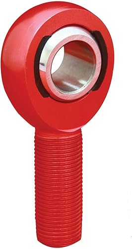 QA1 Precision Products AMR6-8 EXTREMO DE LA BARRA (A) ALUMM-R ENDURA 38-12 ROJO