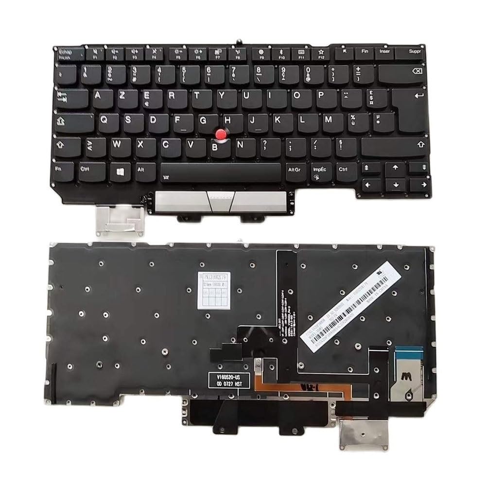 Clavier rétro-éclairage Argent Thinkpad X1 Carbon Gen 5/6 - 4