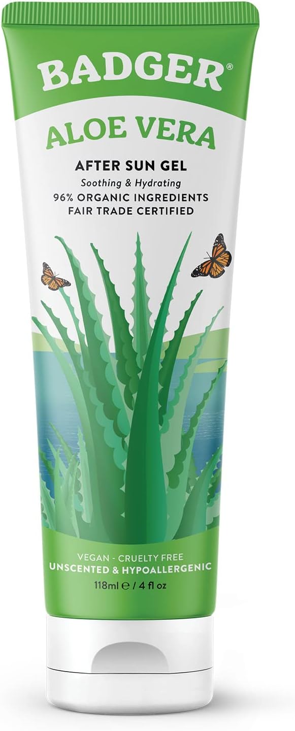 Company, Aloe Vera Gel, Unscented, 4 fl oz (118 ml)