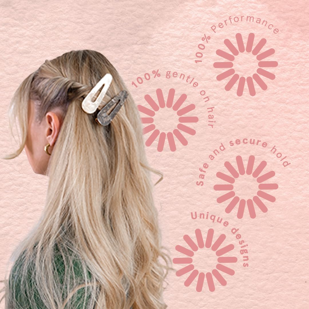 invisibobble CLIPSTAR Cliphue | Stylowa i przyjazna dla włosów akcesoria do włosów | 2 szt. Multicolor