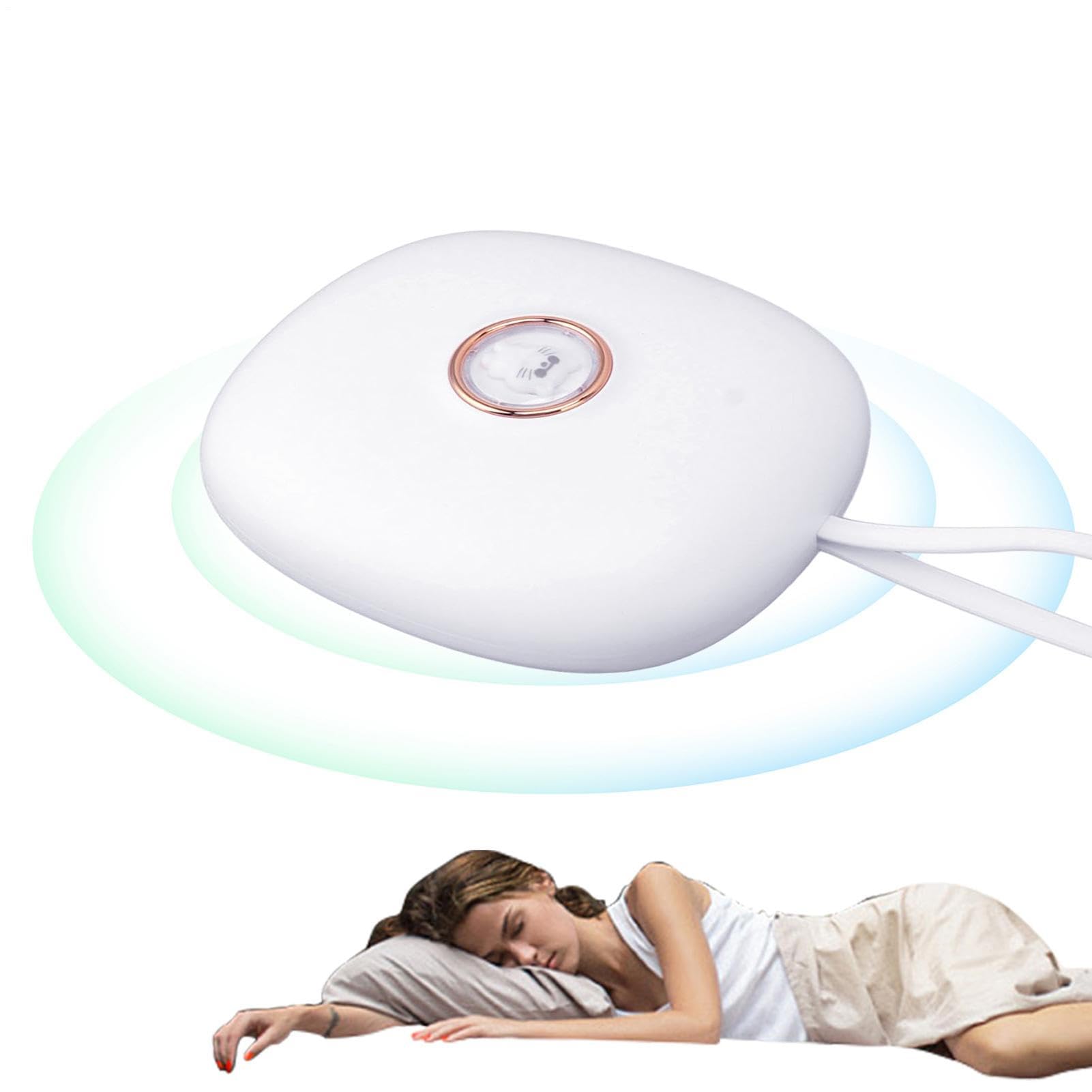Sveglia a Vibrazione LED Silenziosa con Allarme Potente, Bed Shaker per Non Udenti