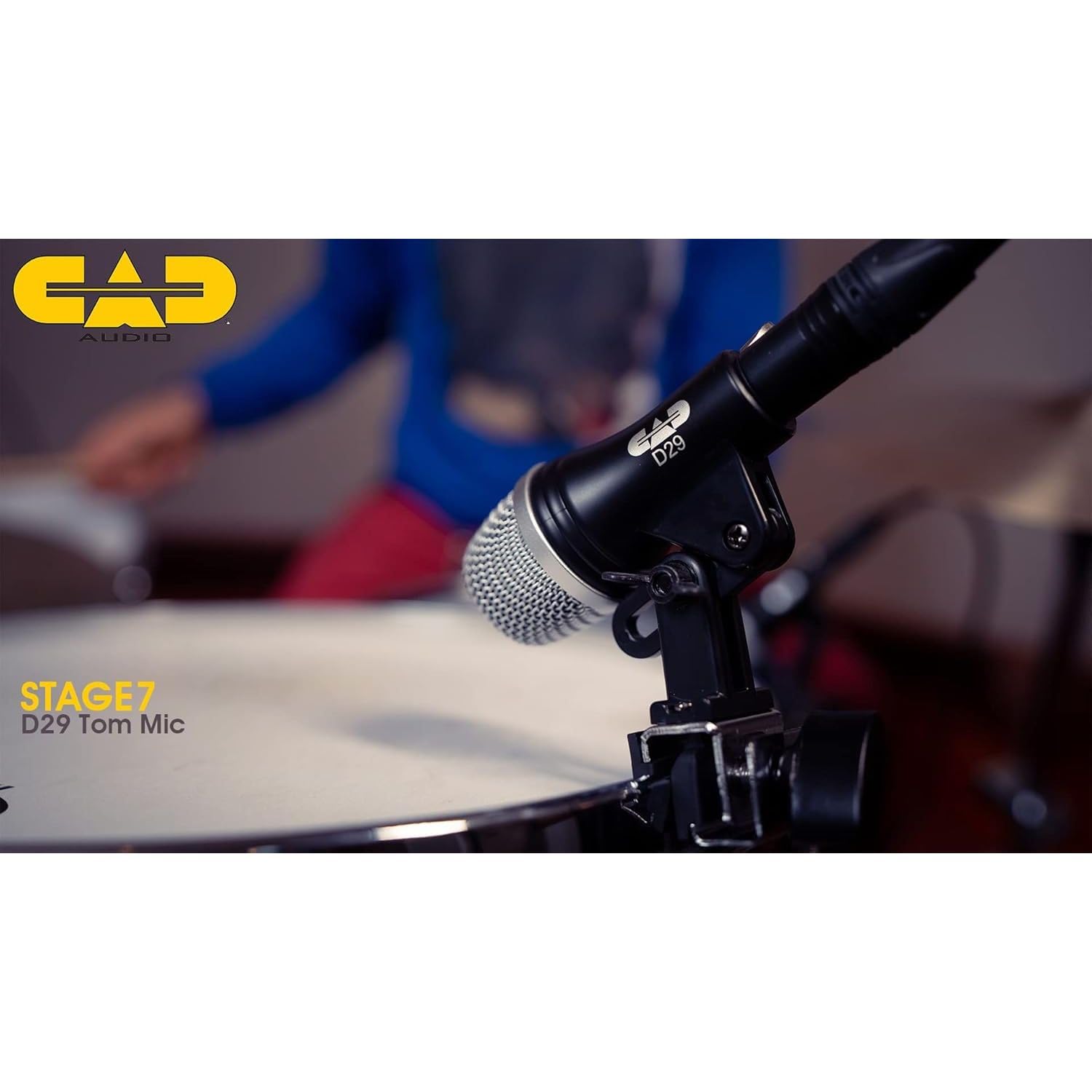 CAD Stage7ドラム用マイクセットC9 D10 D19 D29 セット Amazon | CAD STAGE 7 ドラムマイク7本セット DMTP7の後期モデル