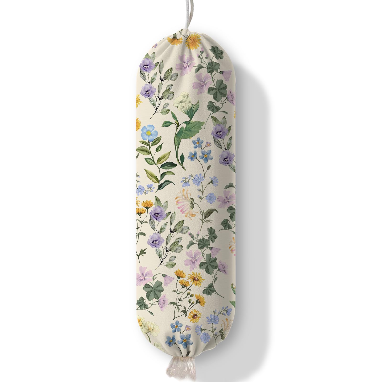 Organizador de bolsas de plástico de pared para cocina y bolsas de basura
