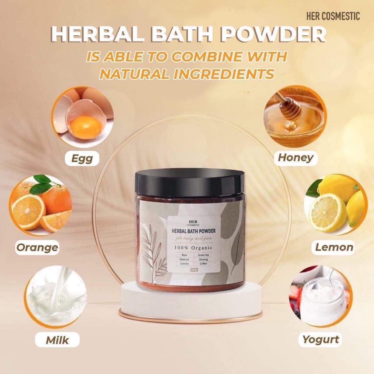 Herbal Bath Powder : Beauty & Personal Care