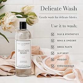 The Laundress Delicate Wash, Double Concentrated, Lady Scent, Detergent Delicate, Lingerie & Silk Detergent, Lingerie Wash, 16 Fl Oz