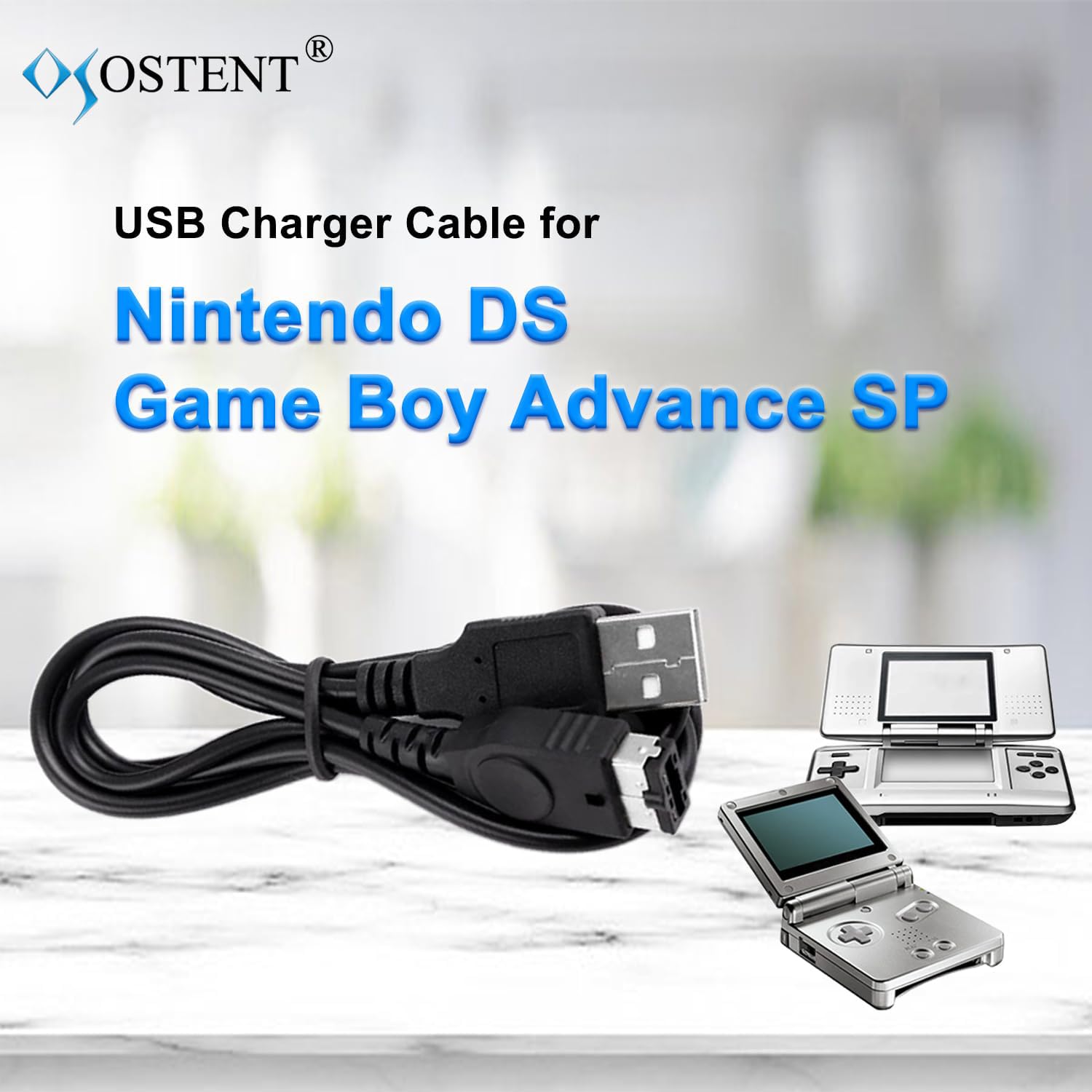 Amazon.com: OSTENT USB Power Supply Charger Cable for Nintendo DS