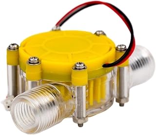 A01F-2 Pcs 10W Water Flow Pump Mini Hydro Generator Turbine Flow Hydraulic Conversion, 5V & 80V