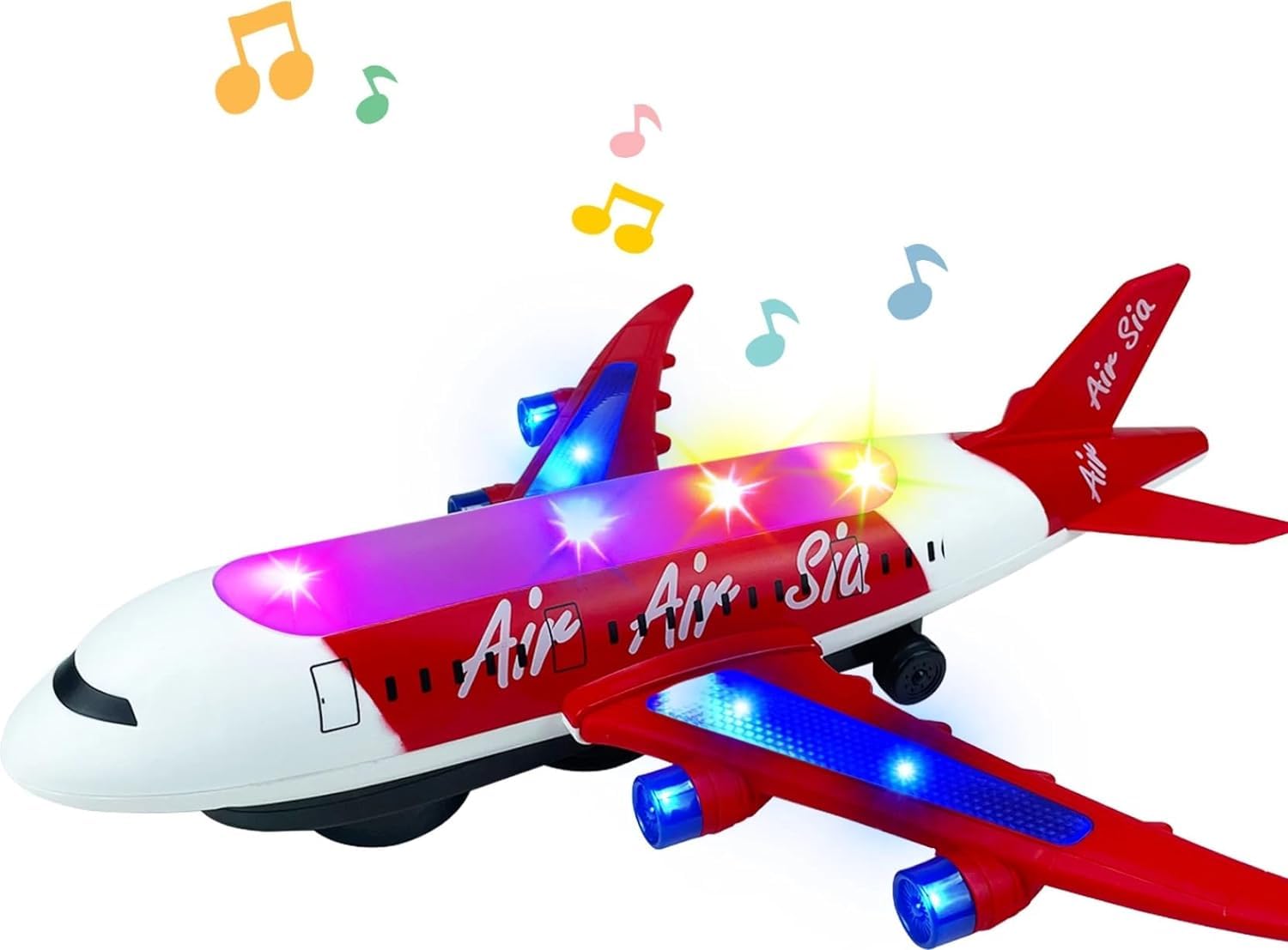 Kiddie castle Bump & Go Action Musical Airplanes Toy with Flashing Lights & Sounds, Up and Down Feature Toddler Toys for 3-5 Years Old Boys Girls (B0D86HXBF5) Amazon Price History, Amazon Price Tracker