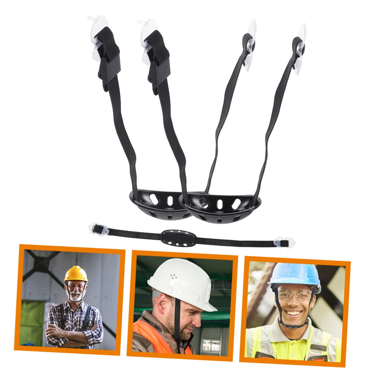 ibasenice Correa para La Barbilla del Casco Mentonera Ajustable para Casco Correas De Barbilla Suministros De Correa De Casco Accesorio De Casco Poliéster
