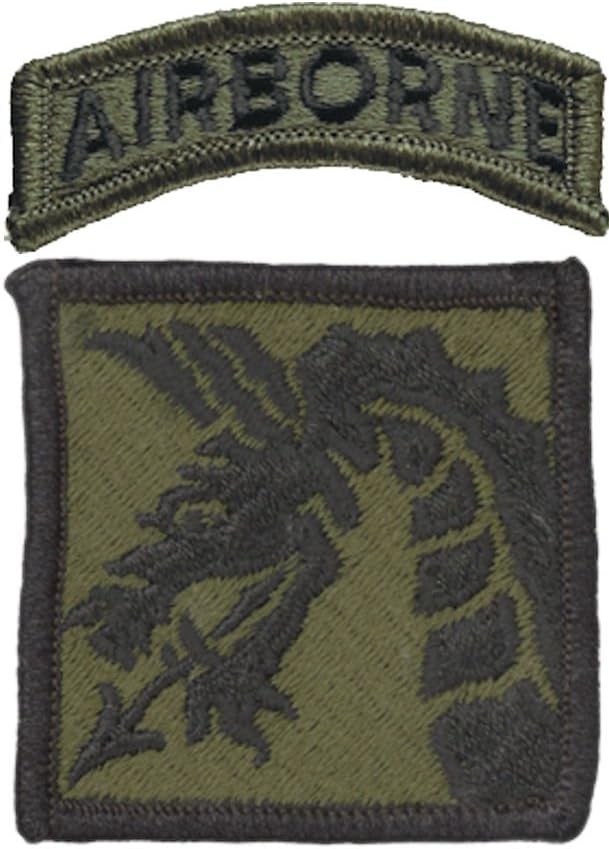 18th Airborne Corps Patch Subdued with Airborne Tab