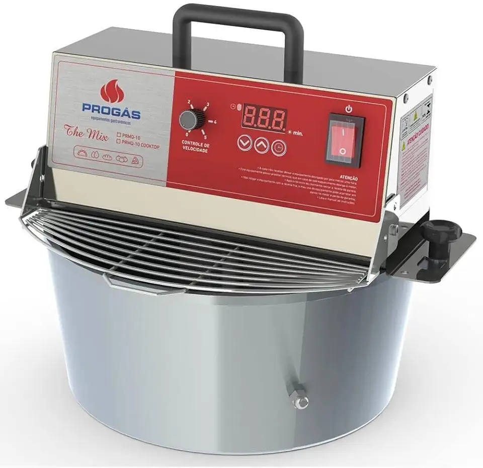 Misturador Mexedor Panela Progás 10 Litros Prmq-10 Cooktop Bivolt P41288