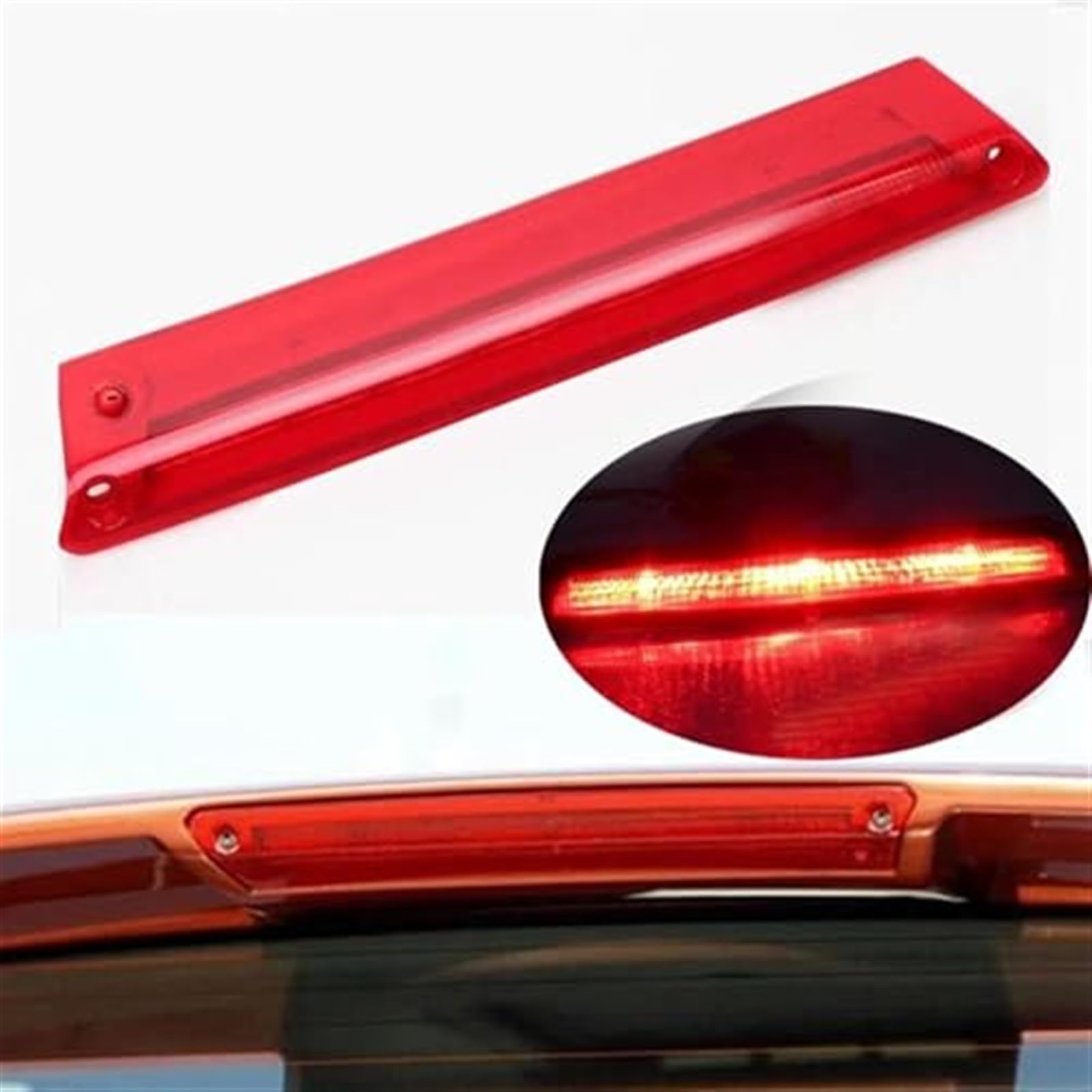Tercera luz de freno LED alta for automóvil 8A61-13A613, for Fiesta, for Focus, for montaje 2009-2018, conjunto de luz de freno y luz trasera