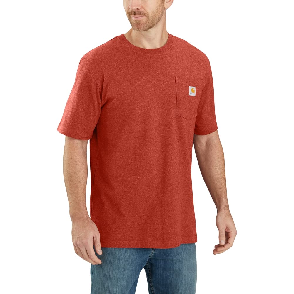 Carhartt Men's Loose Fit Heavyweight Short-Sleeve Pocket T-Shirt Closeout