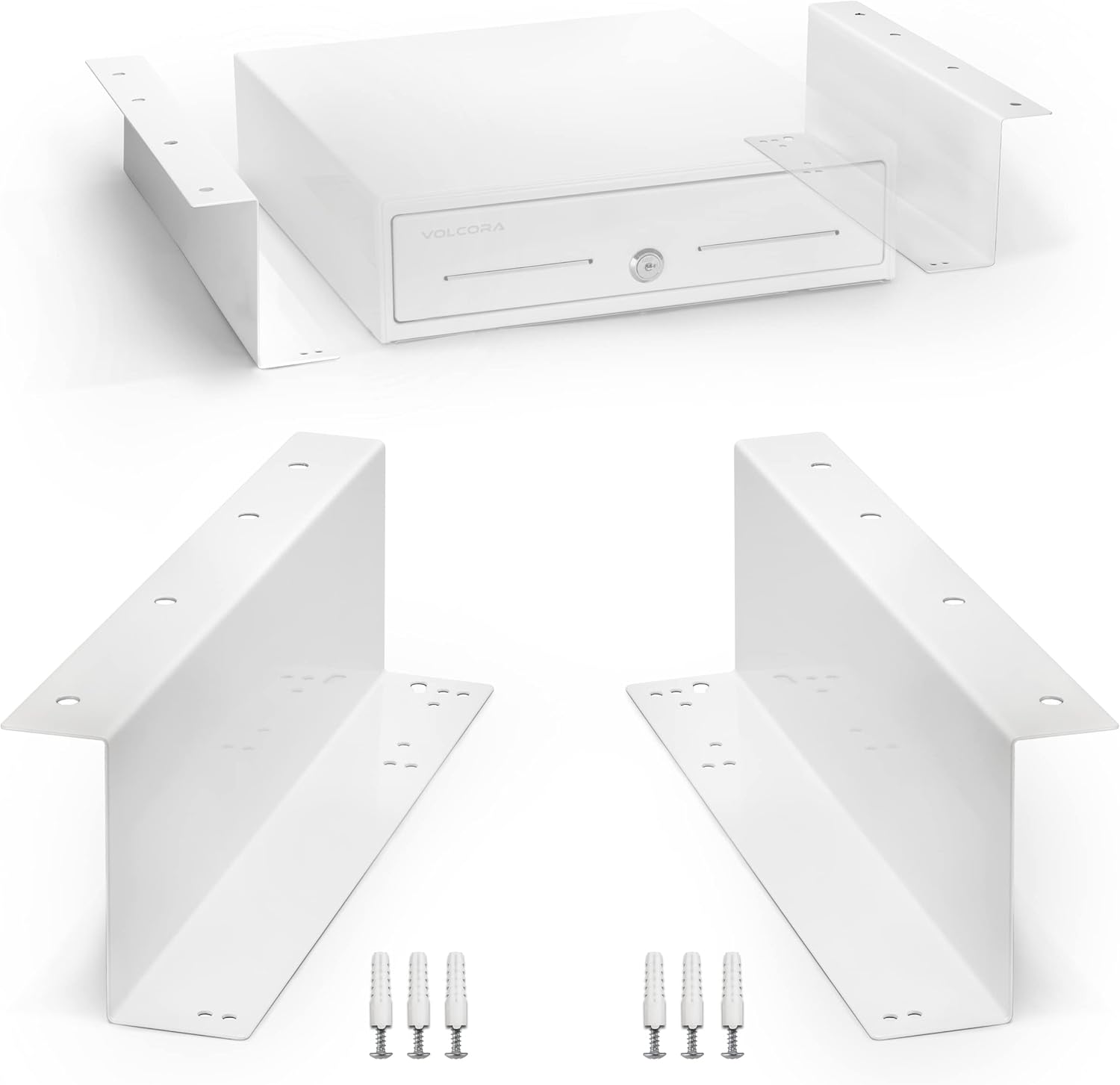 Cash Drawer Under Counter Mounting Metal Bracket 13