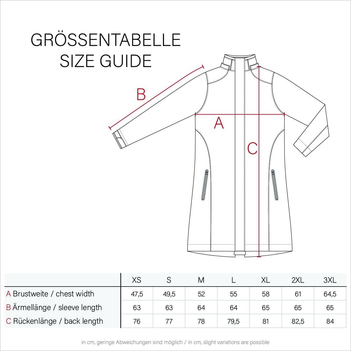 Marikoo B614 Veste softshell pour femme (XS-3XL) avec capuche – Imperméable, intérieur en polaire, poche sur le bras, manteau, veste chaude pour femme