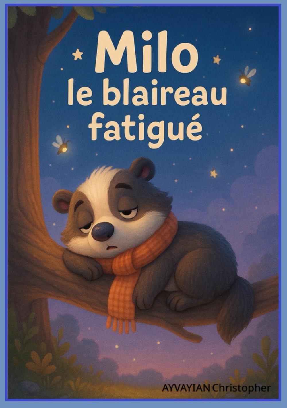 Milo le blaireau fatigué