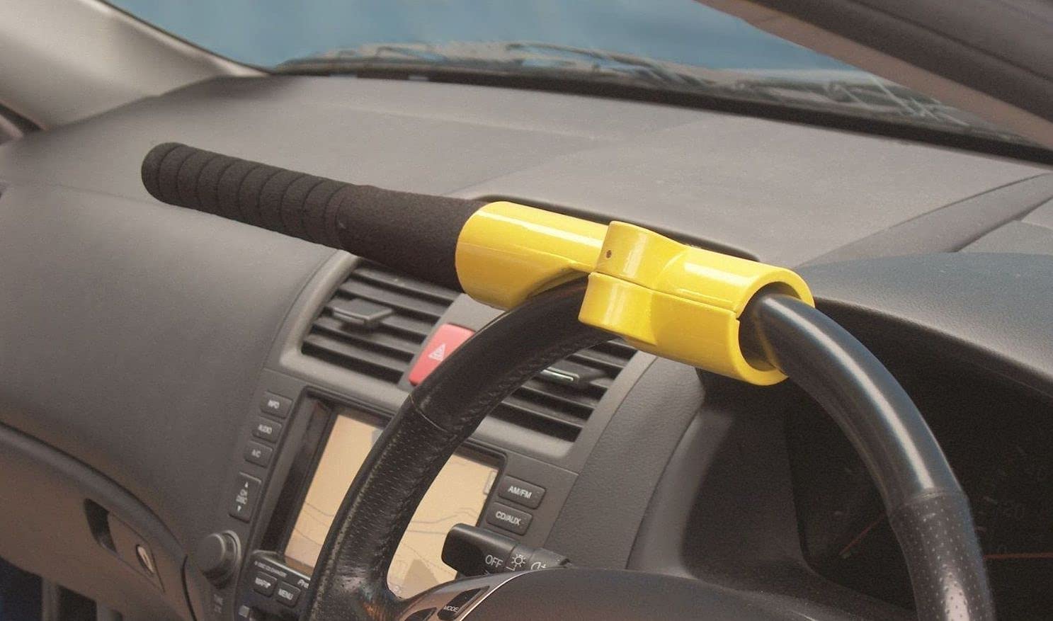 Steering Wheel Lock To Fit Volkswagen Caddy Maxi Baseball Bat Style Compact